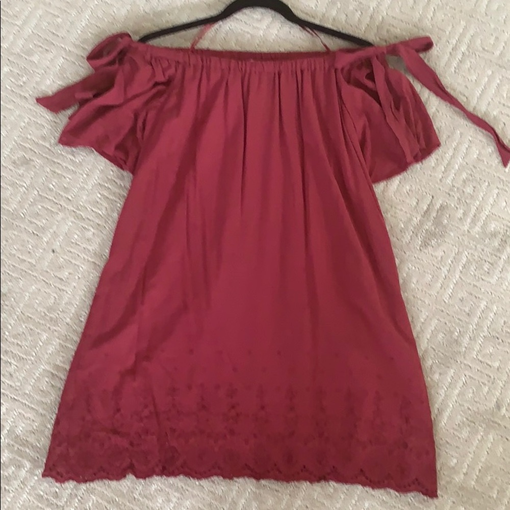 Loft Off Shoulder Dress